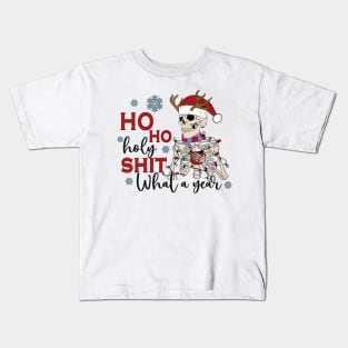 ho ho holy shit what a year Kids T-Shirt